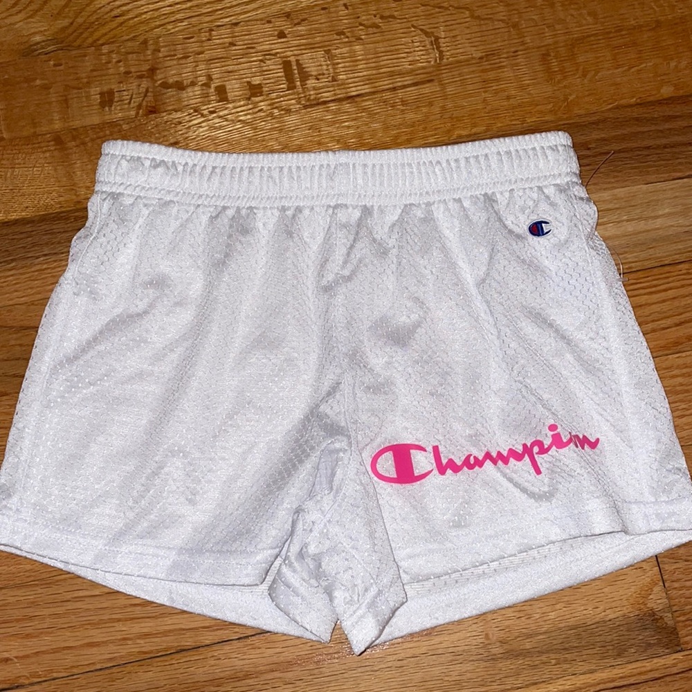 White champion shorts